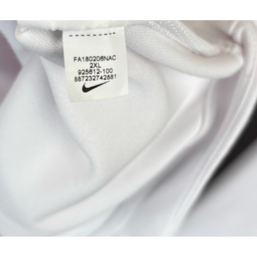 Nike Dri-FIT Showtime Full-Zip Basketball Hoodie Mens 2XL White Performance - Picture 6 of 11